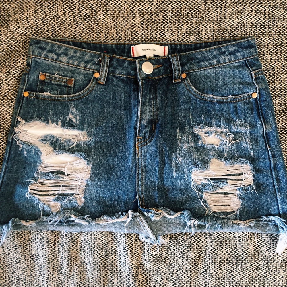Denim Skirt